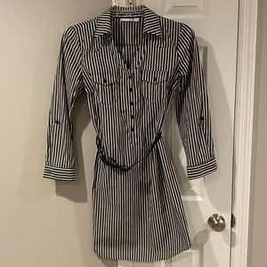 Dress Barn (Westport) Shirt Dress w/ Belt